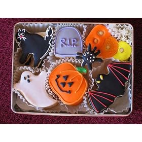 Happy Halloween Sugar Cookie Gift Tin