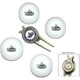 San Jose State Spartans Pack of 4 Golf Balls and Divet Tool Gift Set from Team Golf