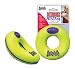 KONG Air Dog Squeaker Donut Dog Toy, Small, Yellow