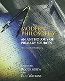 Modern philosophy : an anthology of primary sources