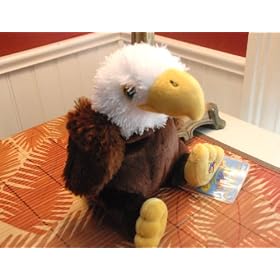 Webkinz Ganz Large Eagle September 2008 Brand New Release
