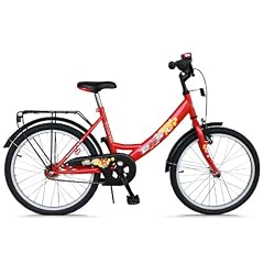 KINDERFAHRRAD 20 ZOLL PRINZESSIN - DESIGN R�CKTRITTBREMSE KINDERRAD M�DCHENRAD FARBE: ROT