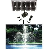 51hantIwj4L. SL160  PK Green Solar Water Feature 3m Fountain Pump Kit 20w Panel