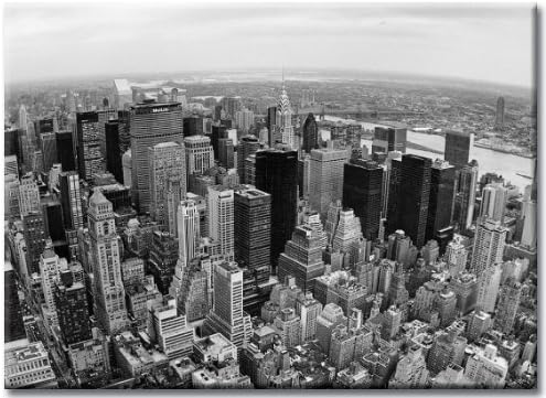 Midtown Manhattan Panorama - New York City Photo Souvenir Refrigerator Magnet