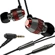 V-MODA Vibe Duo In-Ear Noise-Isolating Metal Headphone with Universal One-Button Mic (Gunmetal Rouge)