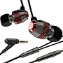 V-Moda Vibe Duo Earbuds / Headset (iPhone Compatible) - Gunmetal Rouge