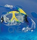 Advanced mask + snorkel set blue