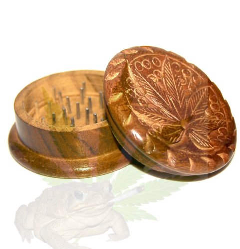 Grinder, Tobbaco/Herb wood 2.5 inch dia.