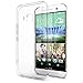 HTC One M9 Case, Enther® [Ultimate Cushion]Slim Scratch / Dust Proof Hybrid Transparent Clear Case with Shock Absorb Trim Bumper - Authentic Retail Packaging - for HTC ONE M9
