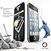 iPhone 5/5S/5C Screen Protector, CellBee [Shielding Gladiator] iPhone 5/5S/5C Premium High Definition Shockproof Clear Tempered Glass Screen Protector 0.3mm Thickness 2.5D Curved Edge for iPhone 5 / 5S / 5C