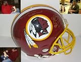 Riggins Rypien Williams Redskins SB MVP Signed Helmet