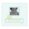 Monkey Around Baby Frog Scrapbook Album - Blue (12x12")