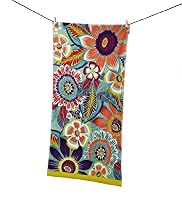 Colourfield Floral Beach Towel