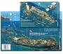 Rhone (Stern) Dive Site in Salt Island, BVI Waterproof 3D Dive Site Card