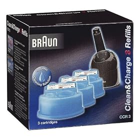 Braun CCR3 Clean & Renew Refill Cartridges - 3-Pack