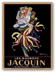 Jacquin, 1930 by Leonetto Cappiello 31.5"x23.5" Art Print Poster