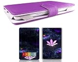 Bundle Monster Barnes & Noble Nook Synthetic Leather Case Cover Jacket + Skin Sticker + Screen Protector Ebook Accessories Combo - Fit 3G and Wifi Version