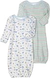 Spasilk 2 Pack Gown - 2 Boy Prints