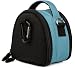 Light Blue Limited Edition Camera Bag Carrying Case with Extra Accessory Compartment for Canon Power-Shot A490 A495 A800 A1200 A2200 A3000 IS A3100 IS A3300 IS D10 ELPH 100 HS ELPH 300 HS ELPH 310 HS ELPH 500 HS ELPH 510 HS S95 SD970 IS SD1300 IS SD1400 IS SD3500 IS SD4000 IS SD4500 IS SX210 IS SX220 HS SX230 HS ELPH 520 HS ELPH 110 HS Powershot Point and Shoot Digital Camera