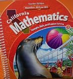 California Mathematics Teacher Edition Grade 3 (Concepts, Skills, and Problem Solving, Volume 2)