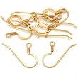 10 14K Gold Filled Fish Hook Earring Wires 21 Gauge