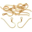 10 14K Gold Filled Fish Hook Earring Wires 21 Gauge
