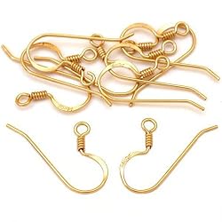 14K Gold Filled French Wire Earring Hooks (10)