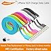 yellowknife [Apple MFI Certified] Lightning to USB Cable Sync Charger Data Cable Cord Data 3.3ft / 1m Lightning to USB Sync Charger Data Cable Cord Data for iPhone 5 5S 5C,iPad (Air/4th generation),iPad mini,iPod (7th generation),iPod touch (5th generation)&iPod nano(7th generation) (Light Rose Red)