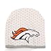 Denver Broncos Large Logo Vapor Knit Beanie (White)