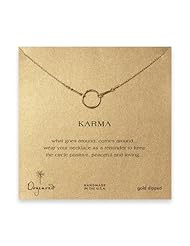 Dogeared Original Karma 16" Boxed Necklace - Gold Dipped