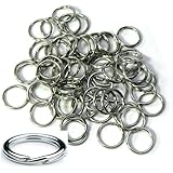 95 Split Ring Fishing Lure, Connectors Stainless Steel Made in the USA (12.29mm Outside 0.484 in)