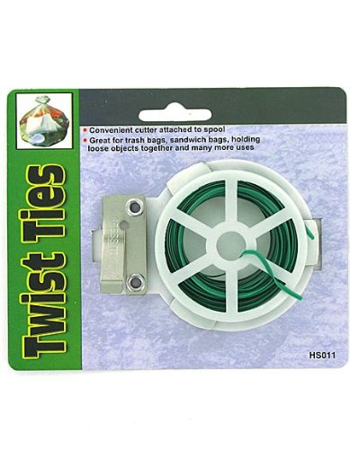1pc twist ties - Case of 24