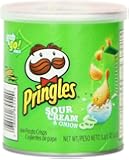 Pringles Sour Cream and Onion Small Stacks, 1.41 Ounce (Pack of 12)
