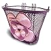 Basil Jasmin Girls Flower Bicycle Basket, Lilac/Soft Pink