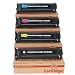 4 x TONER f&uuml;r HP CM1312 MFP, CM 1312 NFI MFP - OEM ID CB540A CB541A CB542A CB543A