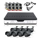Zmodo Surveillance System with 8 Weatherproof IR Cameras PKD-DK0865-NHD