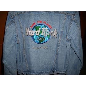 Hard Rock Cafe Jean Jacket