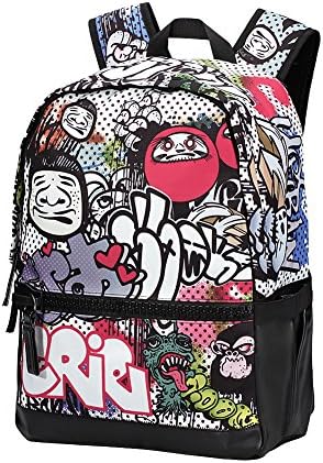 Coolest Unique Fashion Cartoon Print Backpack, 20L Water-proof Durable Daypack, Multi-Pocket fits iPad tablets and 15.6¡± Laptop, Travel Casual School Sports Outdoor shoulder bag