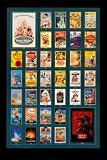 75 Years of Animation by Walt Disney. ART PRINT Canvas Rolled.. 24.00 inches width by 36.00 inches height. Highest Quality Art Poster Print