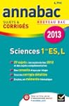 Annales Annabac 2013 Sciences 1re ES,...