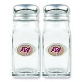 NFL Tampa Bay Buccaneers Glass Salt & Pepper Shakers