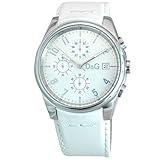 D&G DOLCE&GABBANA ドルチェアンドガッバーナ腕時計 サンドパイパー クロノグラフ スクリューバック メンズウォッチ シルバー 3719770084