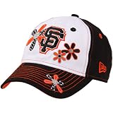 New Era San Francisco Giants Preschool Girls' Daisy Dots Hat - Black-White