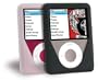 Scosche NS2 Silicone Skin Case with Screen Protector 2-Pack for iPod nano 3G (Clear/Black)