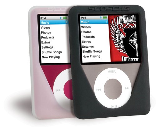 Scosche NS2 Silicone Skin 3G (Clear/Black)