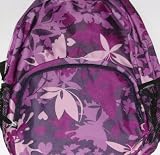 Purple Camo Flower Backpack CAMOFLAUGE Butterfly