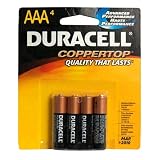 DURACELL BATTERYALKLNAAA4/PK ( MN2400B4Z )