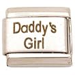 Daddy's Girl Italian Charm Stainless Steel 9mm