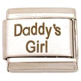 Daddy's Girl Italian Charm Stainless Steel 9mm