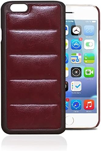 iPhone 6 case Leather Ultra Slim for Apple iPhone 6 and 6S by Stanii Unique Leather Stylish Protective Sleeve Slim Hard Anti Shock Case Also Compatible with iPhone 6s ...